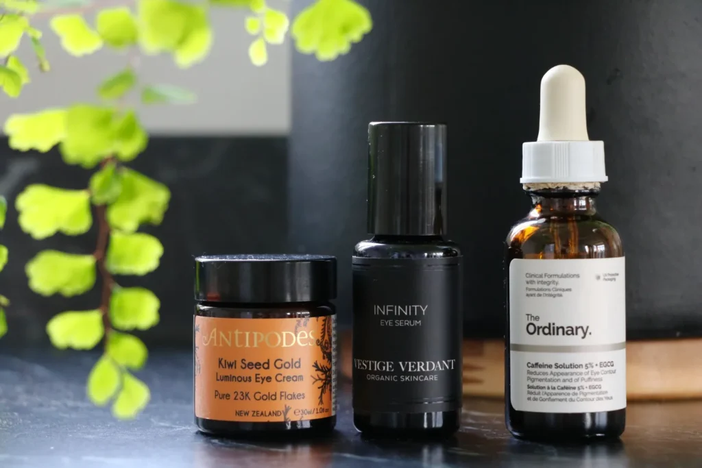 Image showcasing a range of eye creams available for purchase.