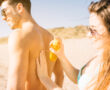 Visual guide to effectively using sunscreen sprays for optimal UV protection and skin health, illustrating key article concepts