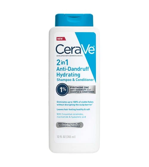 2-in-1 Anti-Dandruff Hydrating Shampoo and Conditioner